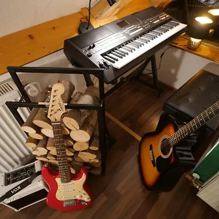 Loft Schwarzwald - Dach-balkon--musik-ecke *