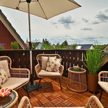 Апартаменты Loft Schwarzwald - Dach-balkon--musik-ecke